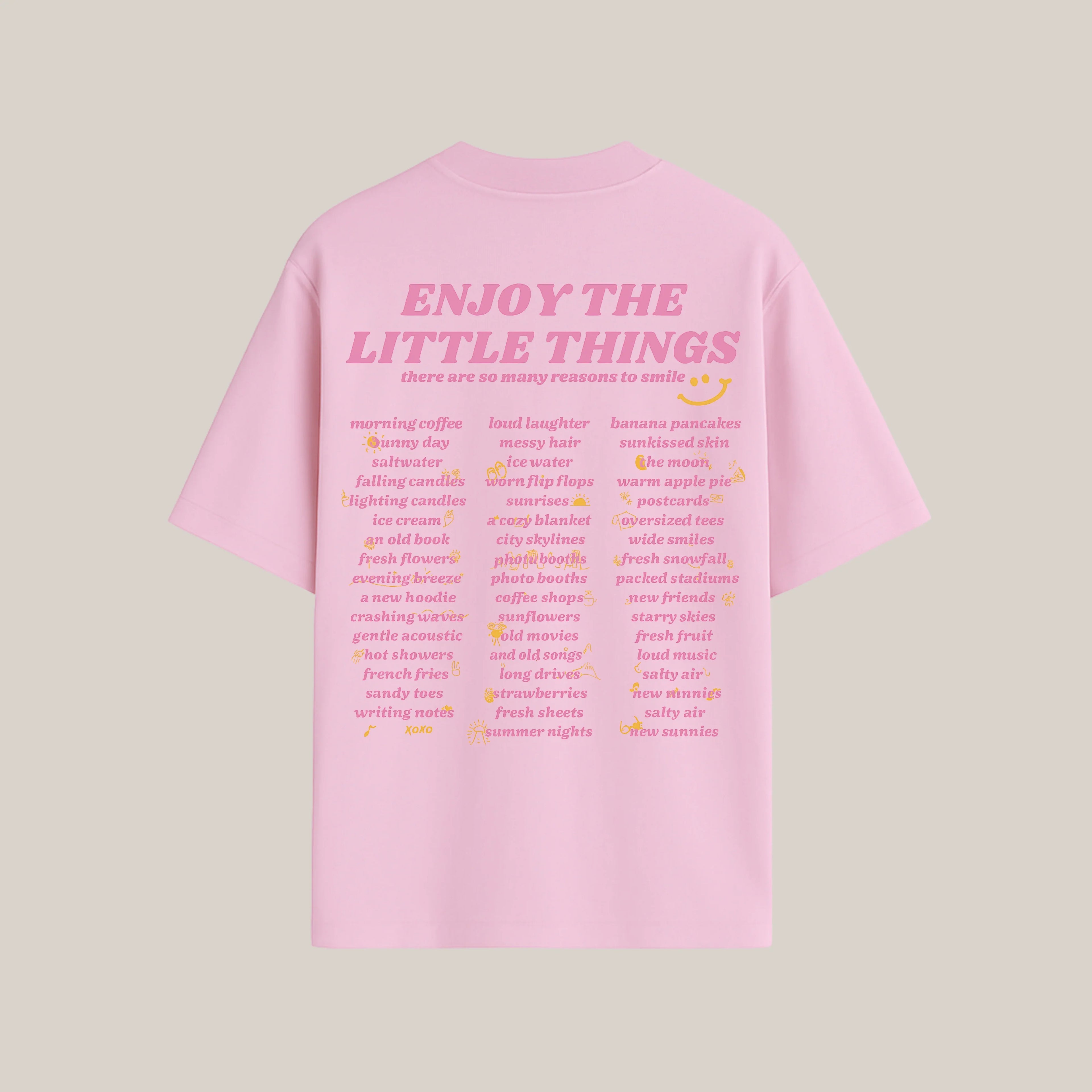 Enjoy Little Things - Oversized Tee