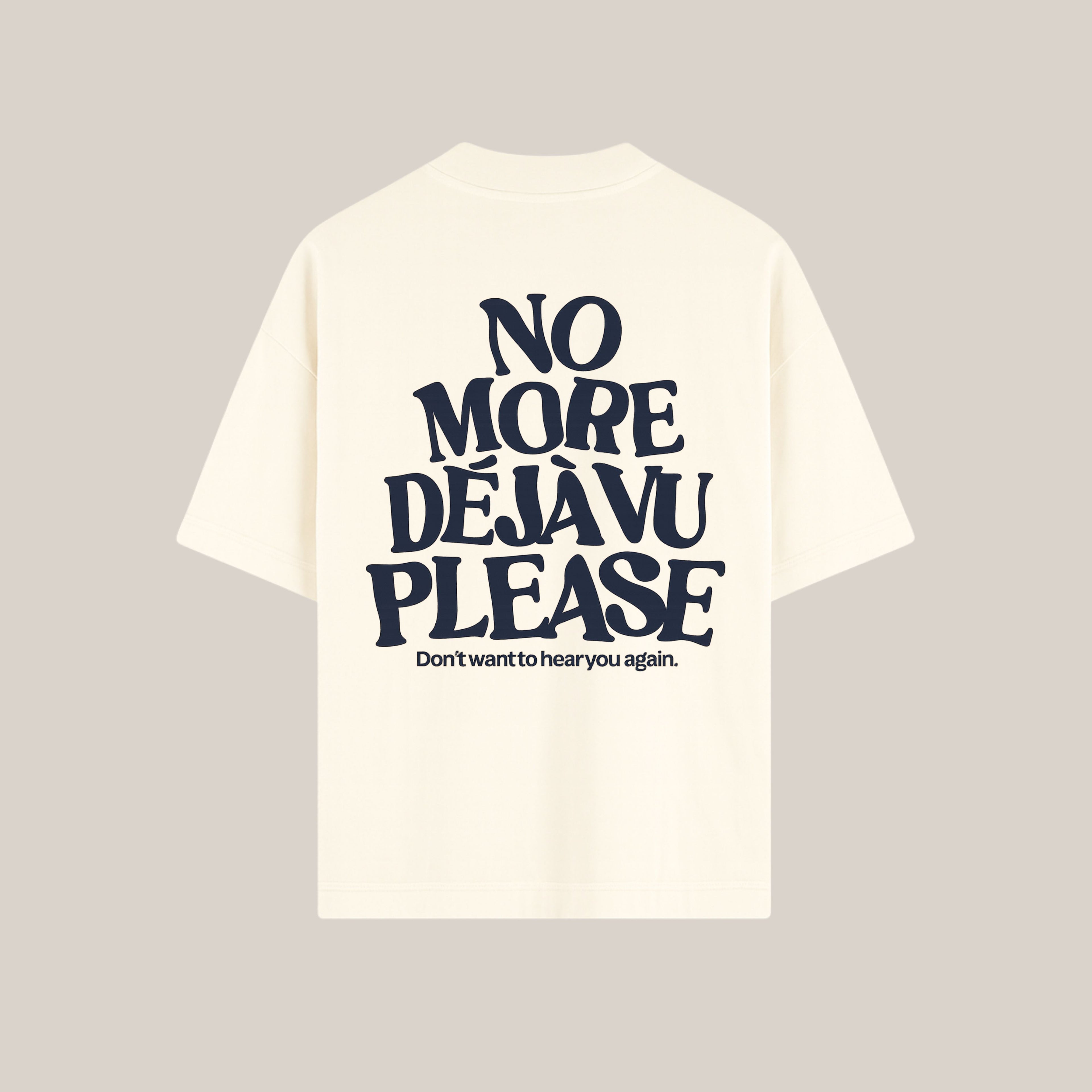 NO DEJAVU - OVERSIZED TEE