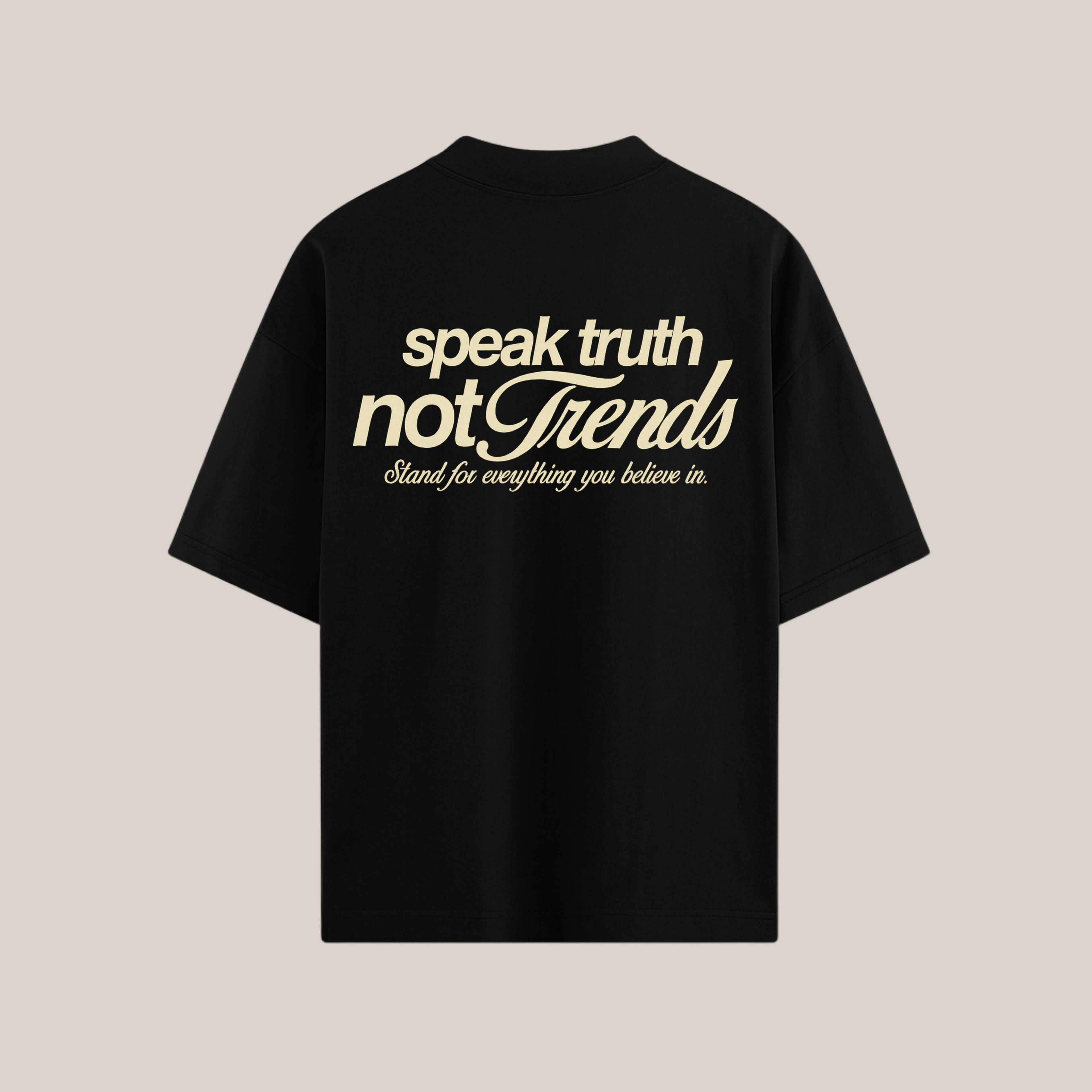 SPEAK TRUTH - OVERSIZED TEE