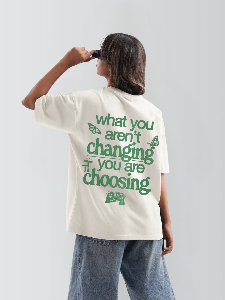 Change begins within - Oversized Tee